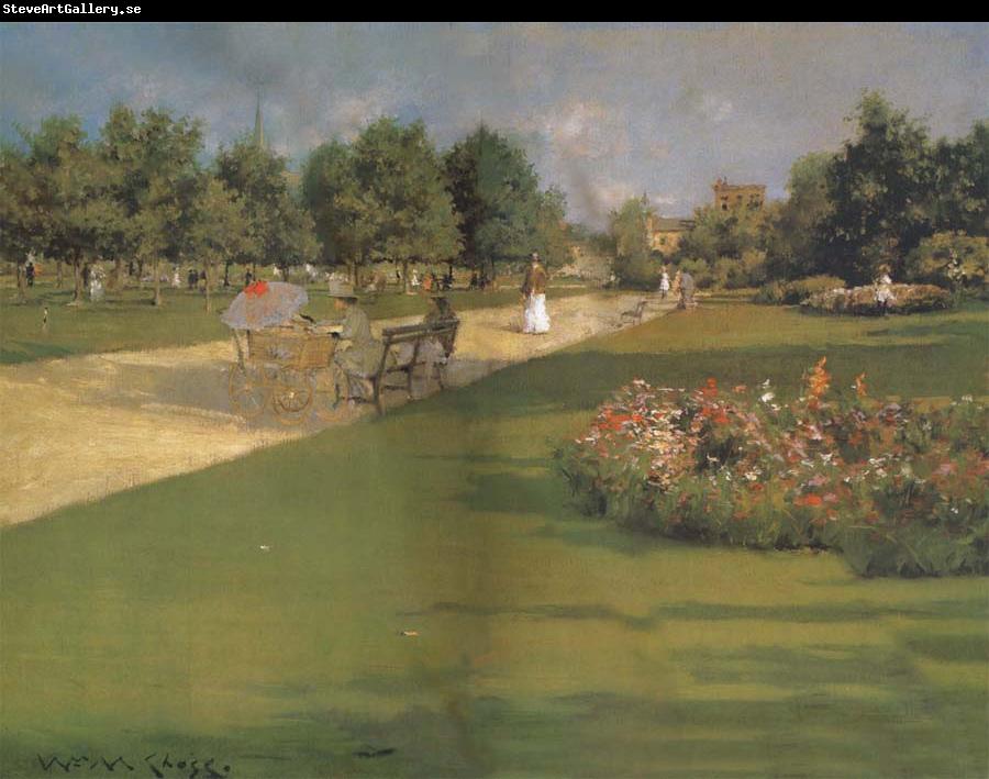 William Merrit Chase Prospect Park Brooklyn